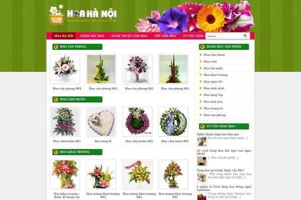 Webhosting theme site design template sample