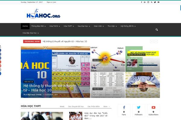 Foxiz theme site design template sample