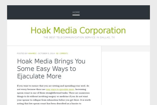 Cohen theme site design template sample