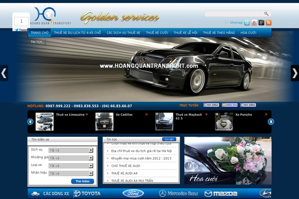 hoangquantransport.com site used Satheme
