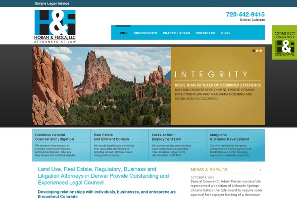 hobanandfeola.com site used Café Pro