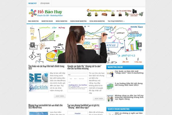 hobaohuy.com site used Justmag