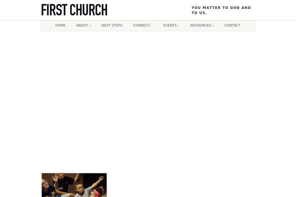 Nativechurch-child theme site design template sample