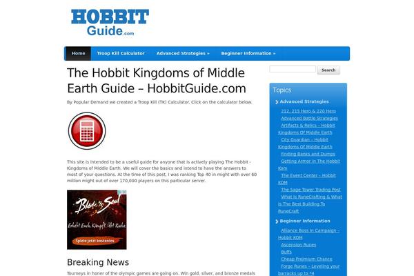 Synapse theme site design template sample