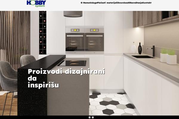 Hobby theme site design template sample