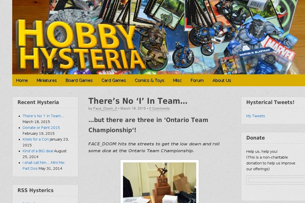 hobbyhysteria.com site used Gridiculous Pro