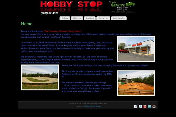 Site using Blog Manager Light plugin