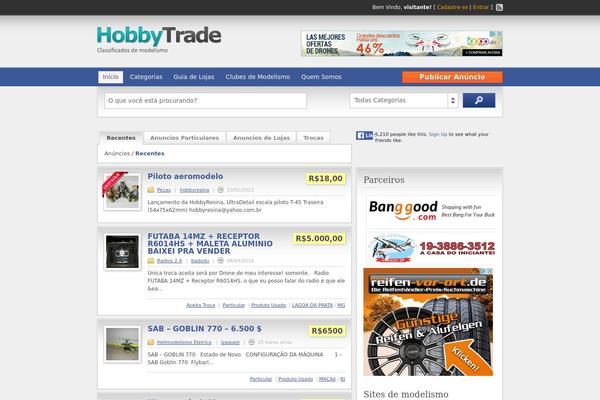ClassiPress theme site design template sample