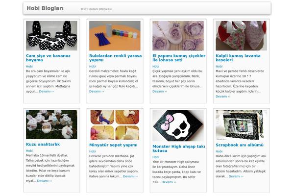 hobibloglari.com site used WP StrapGrid Lite