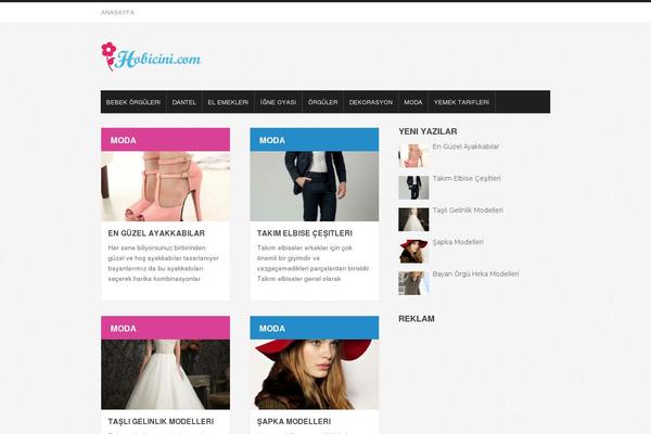 Metro theme site design template sample