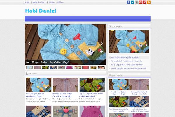 Minimalistique theme site design template sample