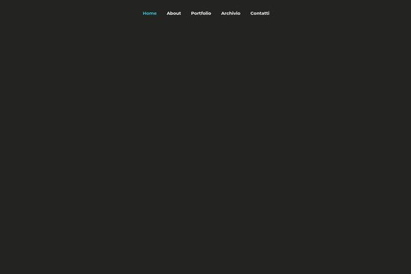 Site using Portfolio plugin
