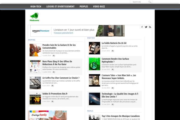 Site using Amzn plugin