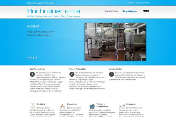Accent theme site design template sample