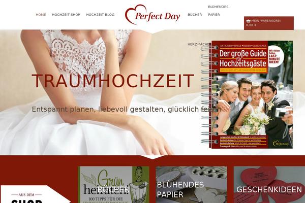 Vigor theme site design template sample