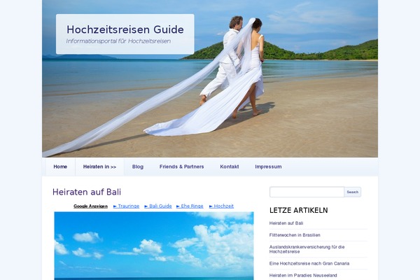Wedding Bells theme site design template sample