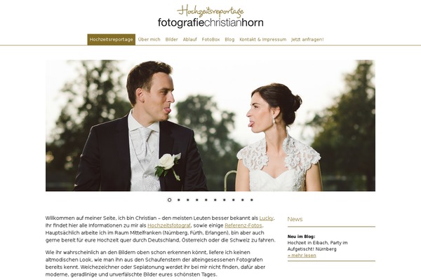 Fruitful theme site design template sample