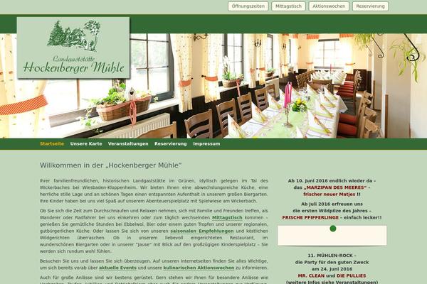 Ultimatum theme site design template sample