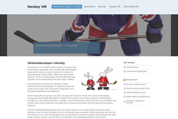 Whitelight theme site design template sample