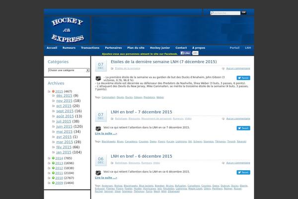 Site using Collapsible Archive Widget plugin
