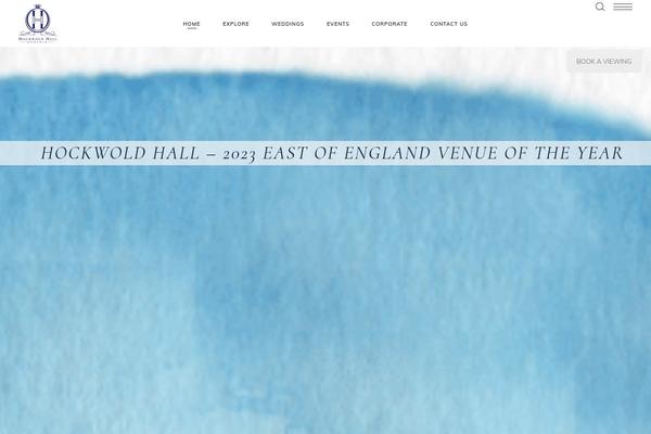 Site using Cool Timeline plugin