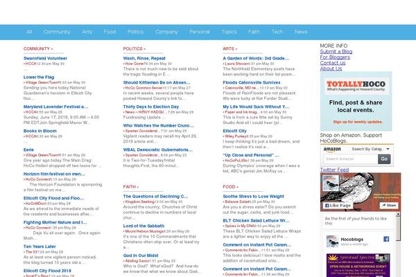 BlankSlate theme site design template sample