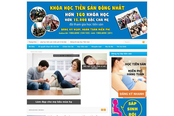 Resizable theme site design template sample