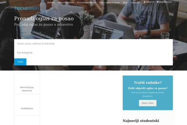 Site using Workscout-core plugin