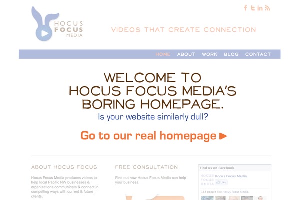hocusfocusmedia.com site used Poof