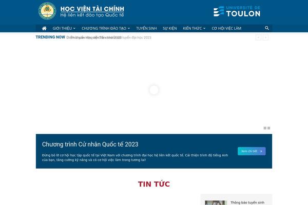 Newspaper Child theme site design template sample