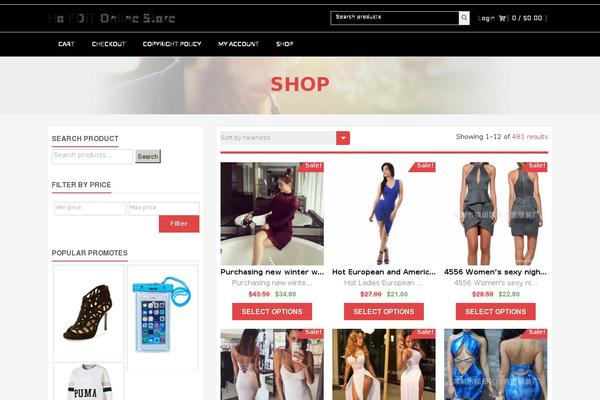 AccessPress Store theme site design template sample