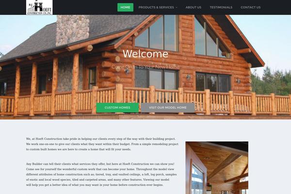 Cannyon theme site design template sample