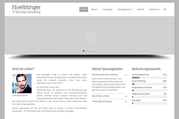 The7 theme site design template sample