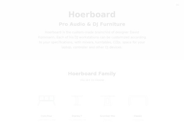 hoerboard.com site used Hoerboard-responsive