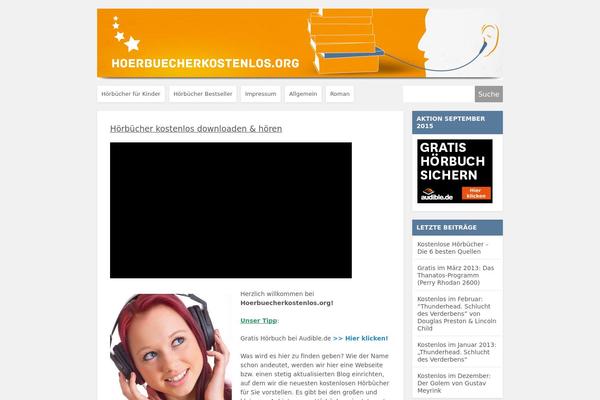 Speaky theme site design template sample