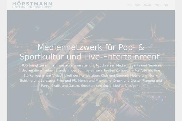 Atmosphere-pro theme site design template sample