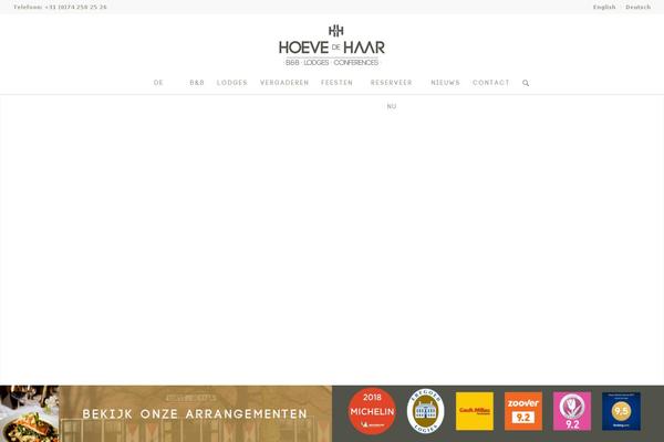 Enfold theme site design template sample