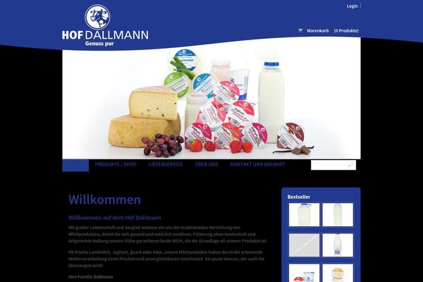 hofdallmann.de site used Shopified