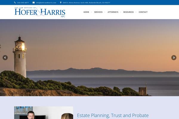 hoferandharris.com site used Lawyer-trial-child