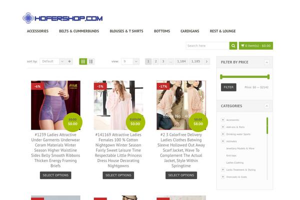 Venedor theme site design template sample