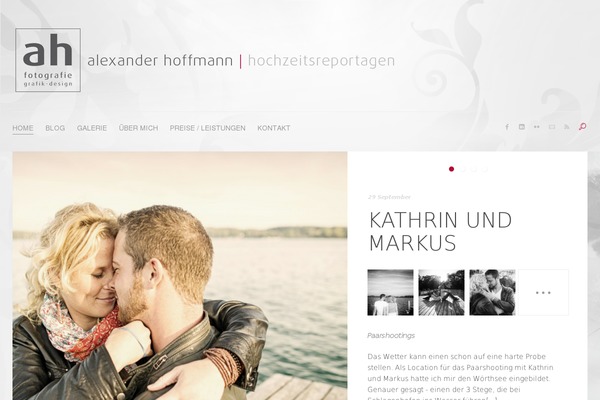 Camera7 theme site design template sample