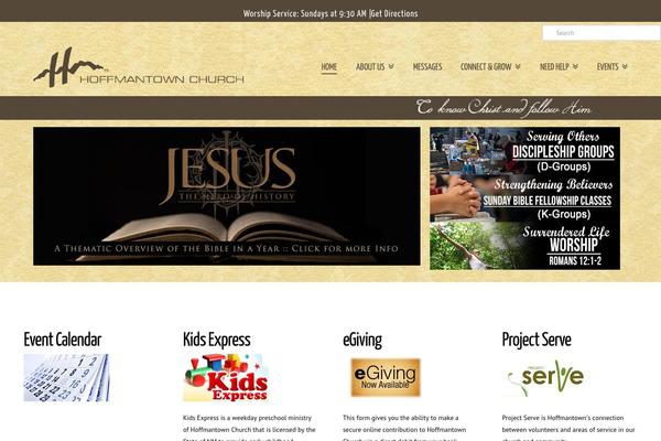 Perfekta theme site design template sample