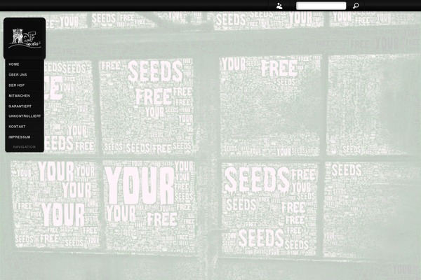 Sideways theme site design template sample