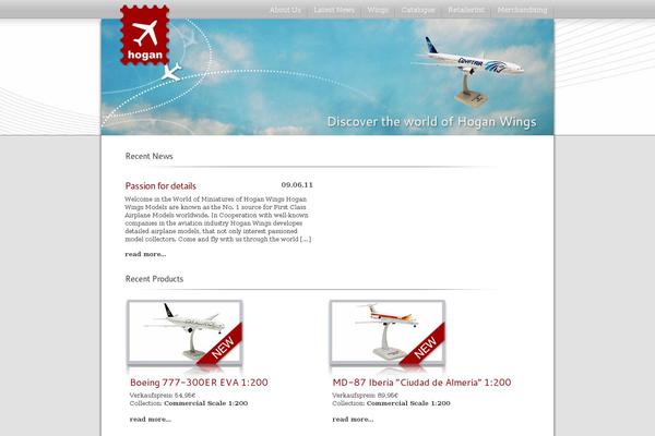 hoganmodels.com site used Hogan