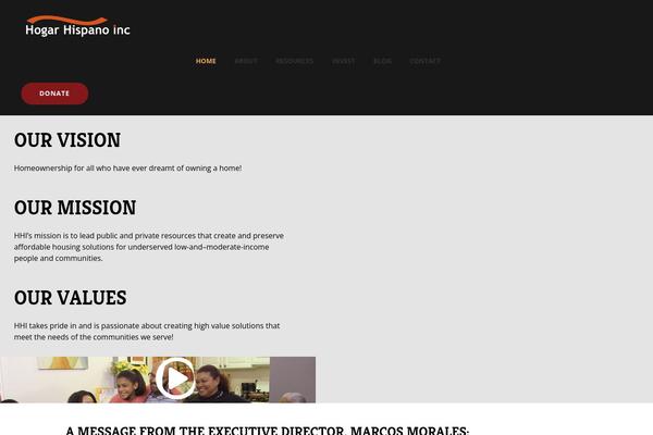 hogarhispanoinc.org site used Equadio-child