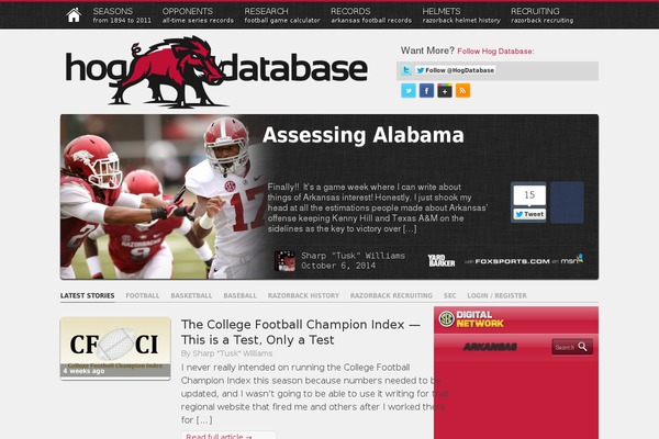 Site using WP-Table Reloaded plugin