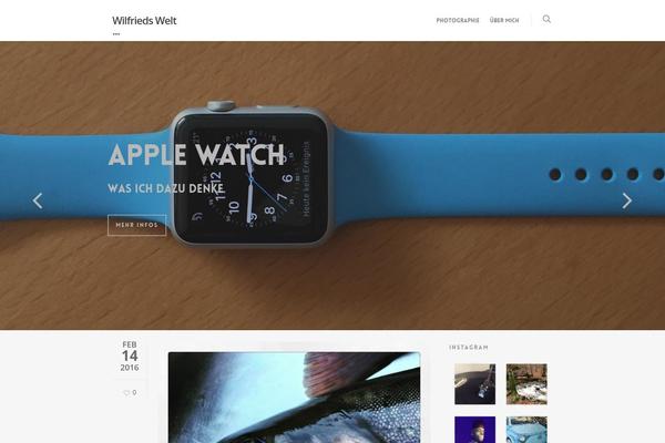 Site using Alpine PhotoTile for Flickr plugin