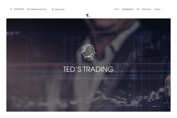 Ronneby theme site design template sample