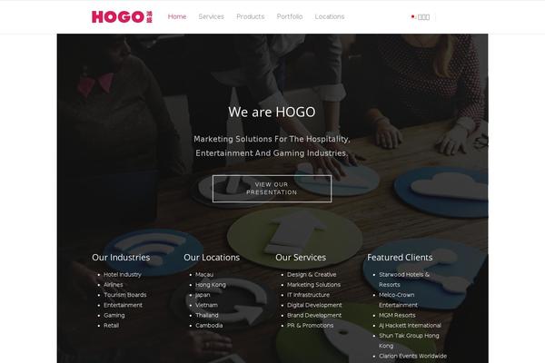Mexin theme site design template sample