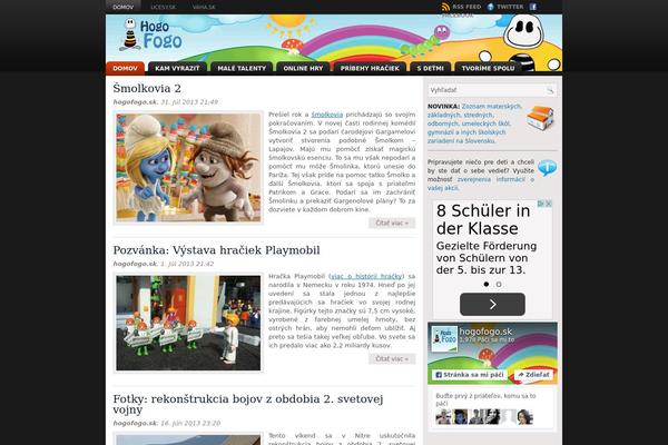 Todaysnews theme site design template sample